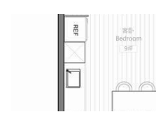 (裝修美家日記模版)單身小女生66平粉藍(lán)色裝修美家 暖暖的一居室